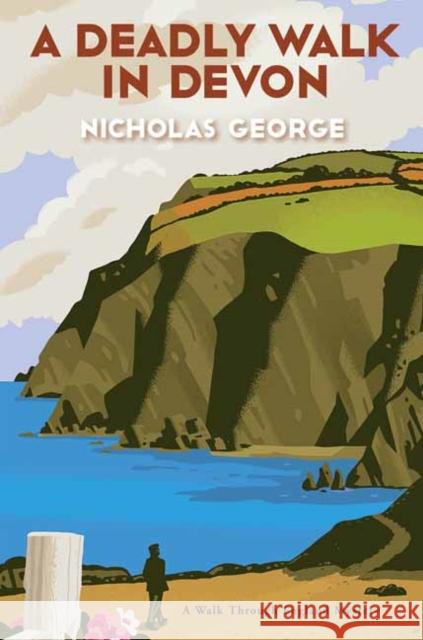 A Deadly Walk in Devon Nicholas George 9781496745262 Kensington Publishing - książka
