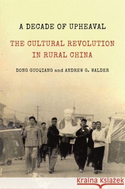 A Decade of Upheaval: The Cultural Revolution in Rural China Andrew G. Walder Dong Guoqiang 9780691213217 Princeton University Press - książka