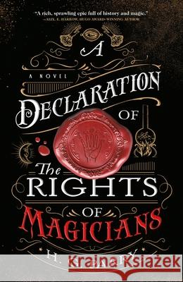 A Declaration of the Rights of Magicians H. G. Parry 9780316459075 Redhook - książka