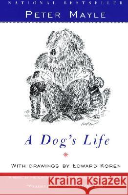 A Dog's Life Peter Mayle Edward Koren 9780679762676 Vintage Books USA - książka