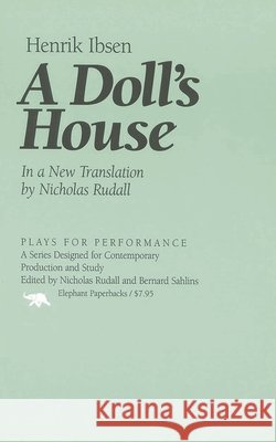 A Doll's House Henrik Ibsen 9781566632263 Ivan R Dee, Inc - książka