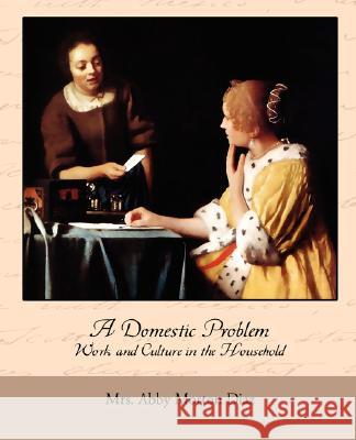 A Domestic Problem - Work and Culture in the Household Abby Morton Diaz 9781605973913 Book Jungle - książka