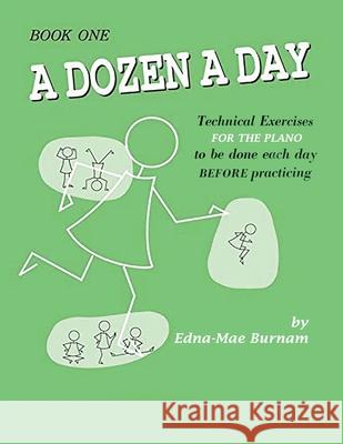 A Dozen a Day Book 1 (A Dozen a Day Series) Edna Mae Burnam 9785776016325 Snowballpublishing.com - książka