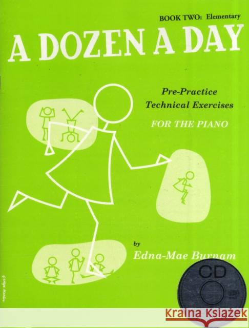 A Dozen a Day Book 2 + CD   9781847726421 Omnibus Press - książka