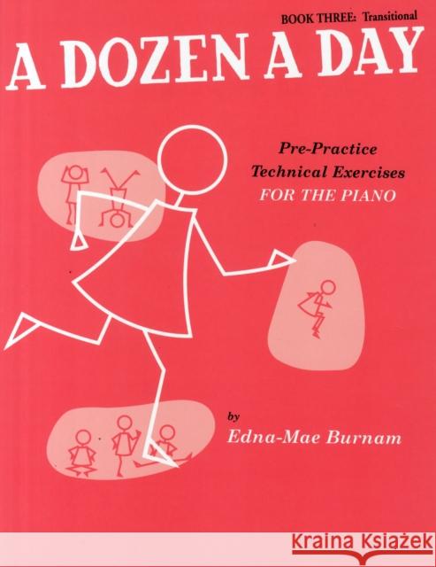 A Dozen a Day Book 3: Transitional   9780711960985 Hal Leonard Europe Limited - książka