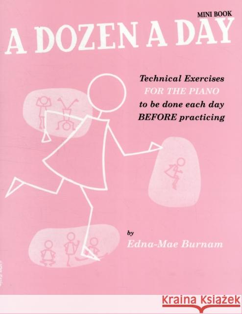 A Dozen a Day Mini Book: Technical Exercises   9780711960183 Hal Leonard Europe Limited - książka