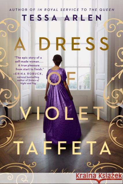 A Dress of Violet Taffeta Tessa Arlen 9780593436851 Berkley Books - książka