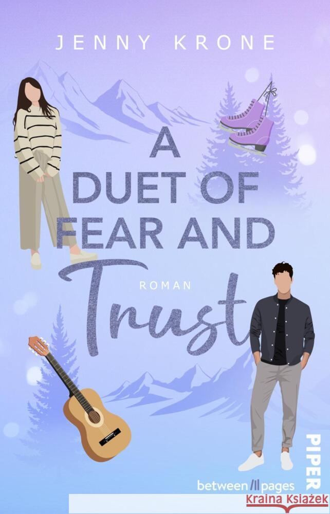 A Duet of Fear and Trust Krone, Jenny 9783492509084 between pages by Piper - książka