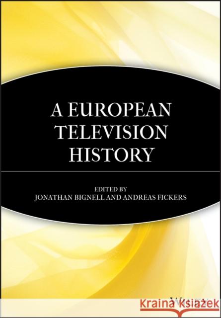 A European Television History  9781405163408 Blackwell Publishers - książka