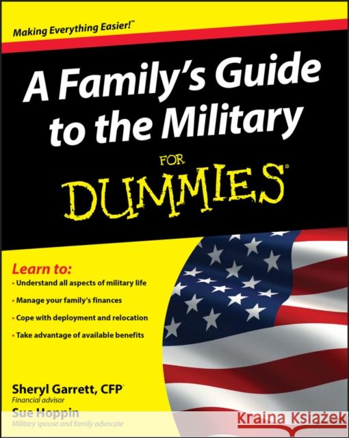 A Family's Guide to the Military for Dummies Garrett, Sheryl 9780470386972  - książka