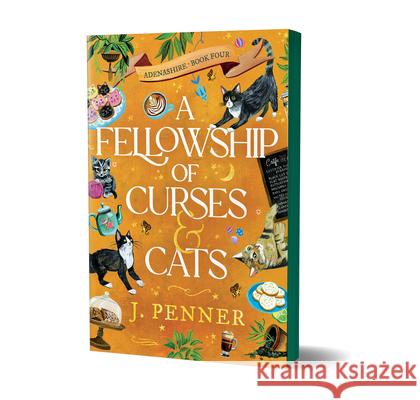 A Fellowship of Curses & Cats (Deluxe Edition) J. Penner 9781464276460 Poisoned Pen Press - książka