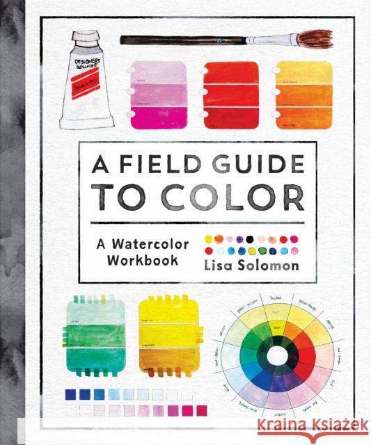 A Field Guide to Color: A Watercolor Workbook Lisa Solomon 9781611806120 Roost Books - książka