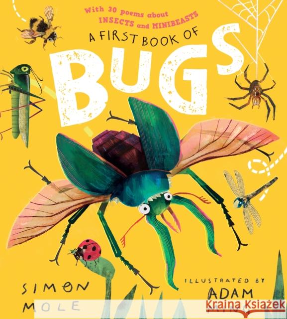 A First Book of Bugs: with 30 poems about insects and minibeasts Simon Mole 9781529507546 Walker Books Ltd - książka