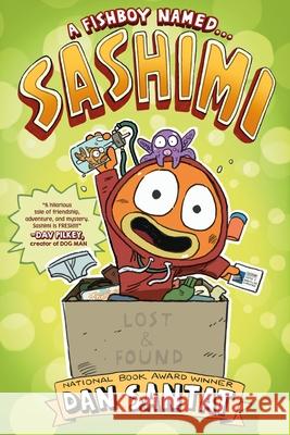 A Fishboy Named Sashimi Dan Santat Dan Santat 9781250359995 Roaring Brook Press - książka