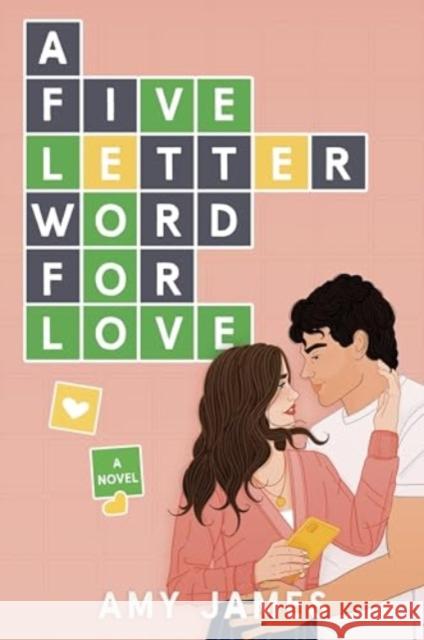 A Five-Letter Word for Love: A Novel Amy James 9780063399013 HarperCollins Publishers Inc - książka