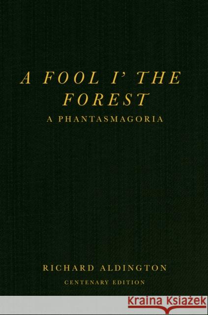 A Fool i’ the Forest: A Phantasmagoria Richard Aldington 9781804471715 Renard Press Ltd - książka