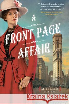 A Front Page Affair Radha Vatsal 9781492632665 Sourcebooks Landmark - książka