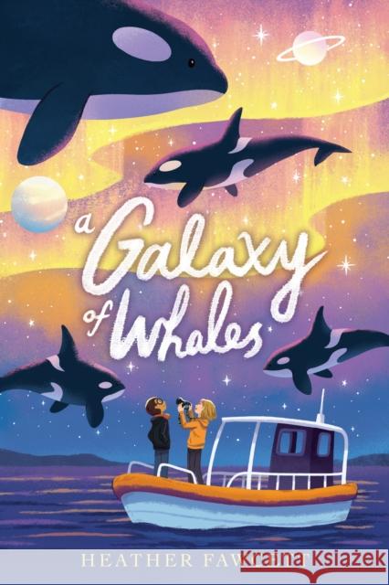 A Galaxy of Whales Heather Fawcett 9780593530566 Rocky Pond Books - książka