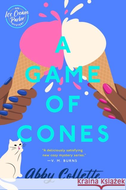 A Game of Cones Abby Collette 9780593099681 Berkley Books - książka