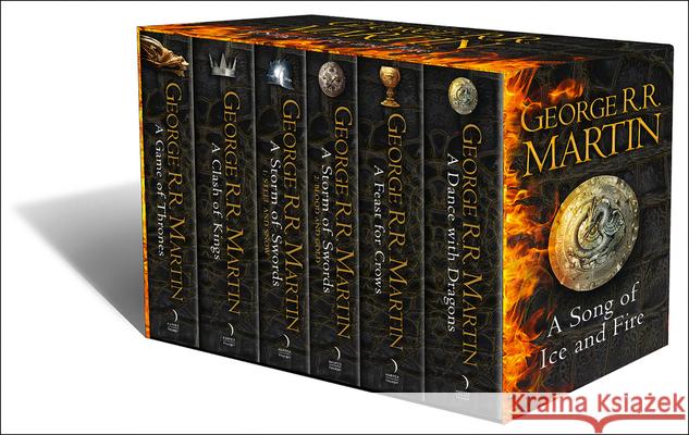 A Game of Thrones: The Story Continues [Export only]: The Complete Boxset of All 6 Books George R. R. Martin 9780007477166 HarperCollins Publishers - książka