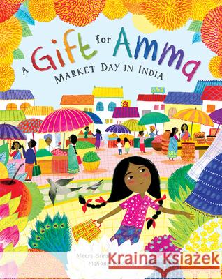 A Gift for Amma: Market Day in India Meera Sriram Mariona Cabassa 9781646860616 Barefoot Books - książka