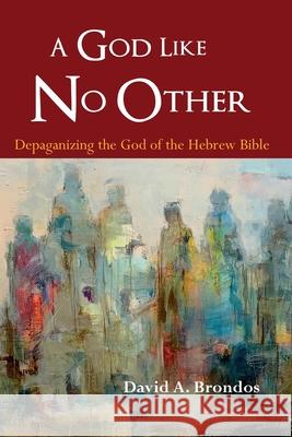 A God Like No Other: Depaganizing the God of the Hebrew Bible David a. Brondos 9786079803483 Comunidad Teologica de Mexico - książka