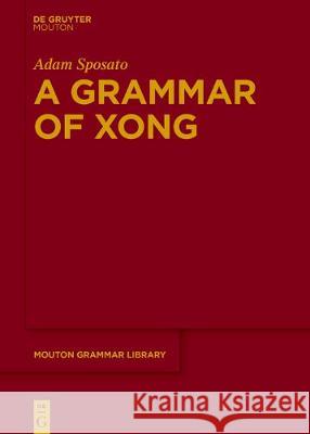A Grammar of Xong Adam Michael Sposato 9783110587364 Walter de Gruyter - książka