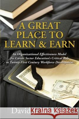 A Great Place to Learn & Earn: An Organizational Effectiveness Model for Career Sector Education's Critical Role in Twenty First Century Workforce Development David J Waldron 9780692511701 Country View - książka