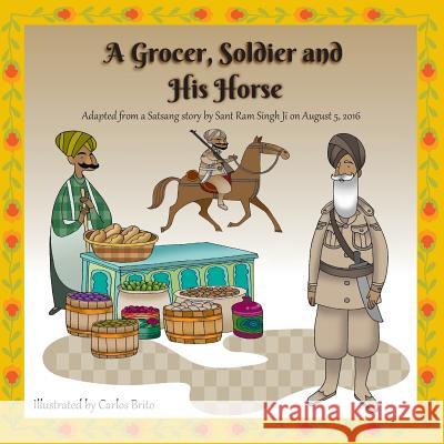 A Grocer, Soldier and His Horse Harvey Rosenberg Carlos Brito 9781942937241 Go Jolly Books - książka