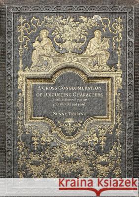 A Gross Conglomeration of Disgusting Characters Zenny Tourino 9781642049268 Bang City Books - książka