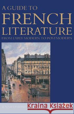 A Guide to French Literature : From Early Modern to Postmodern  9780333428542 PALGRAVE MACMILLAN - książka