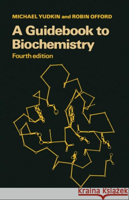 A Guidebook to Biochemistry Michael Yudkin Robin Offord 9780521297943 Cambridge University Press - książka