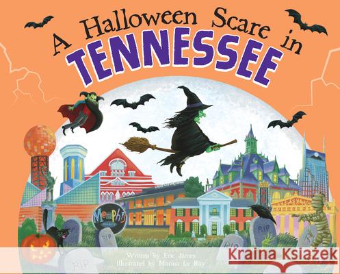 A Halloween Scare in Tennessee Eric James Marina L 9781728233956 Sourcebooks Wonderland - książka