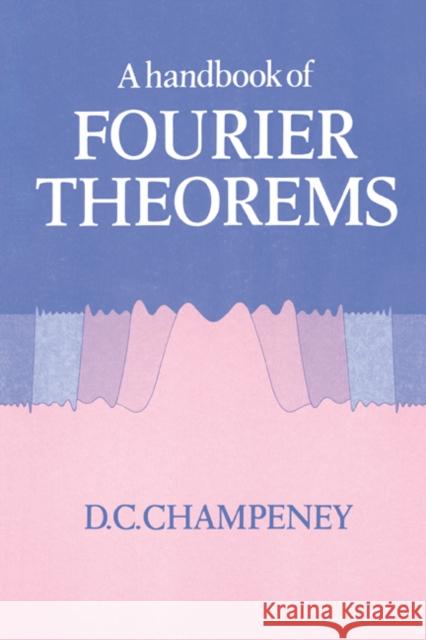A Handbook of Fourier Theorems D. C. Champeney 9780521366885 Cambridge University Press - książka