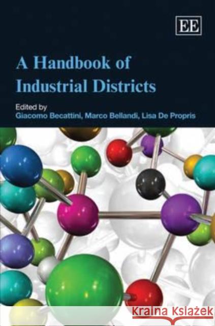 A Handbook of Industrial Districts  9781847202673 Edward Elgar Publishing Ltd - książka