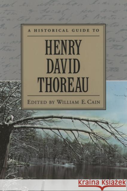 A Historical Guide to Henry David Thoreau William B. Cain 9780195138627 Oxford University Press - książka