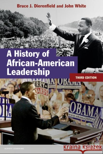 A History of African-American Leadership J White 9781405811569  - książka