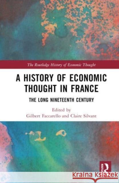 A History of Economic Thought in France  9780367194444 Taylor & Francis Ltd - książka
