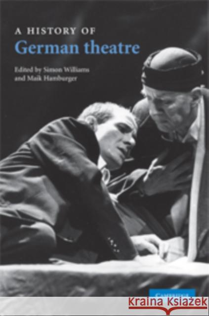 A History of German Theatre  9780521833691 CAMBRIDGE UNIVERSITY PRESS - książka