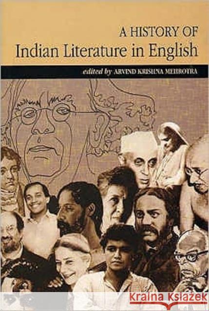 A History of Indian Literature in English Arvind Krishna Mehrotra 9781850656814 C HURST & CO PUBLISHERS LTD - książka