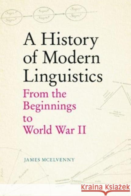 A History of Modern Linguistics: From the Beginnings to World War II James McElvenny 9781474470025 Edinburgh University Press - książka