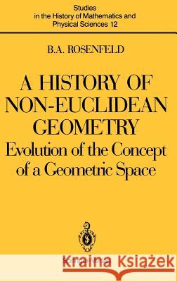 A History of Non-Euclidean Geometry: Evolution of the Concept of a Geometric Space Shenitzer, Abe 9780387964584 Springer - książka