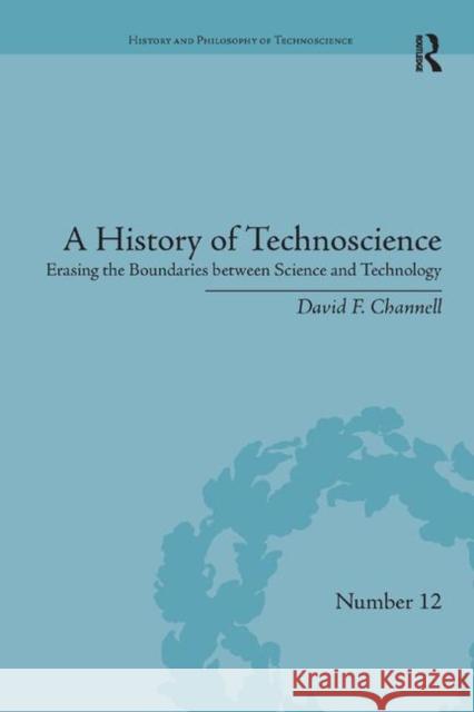 A History of Technoscience: Erasing the Boundaries Between Science and Technology David F. Channell 9780367348526 Routledge - książka
