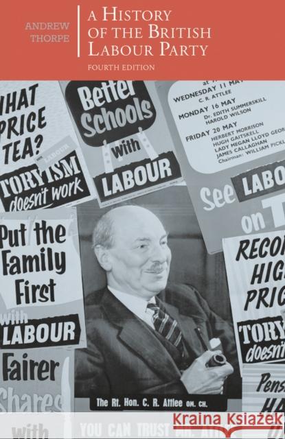 A History of the British Labour Party Andrew Thorpe 9781137409829 Palgrave MacMillan - książka