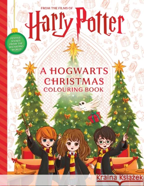 A Hogwarts Christmas Colouring Book Scholastic Inc. 9780702345074 Scholastic - książka