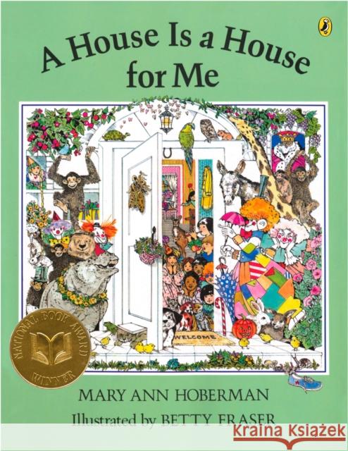A House Is a House for Me Mary Ann Hoberman Betty Fraser 9780670380169 Viking Books - książka