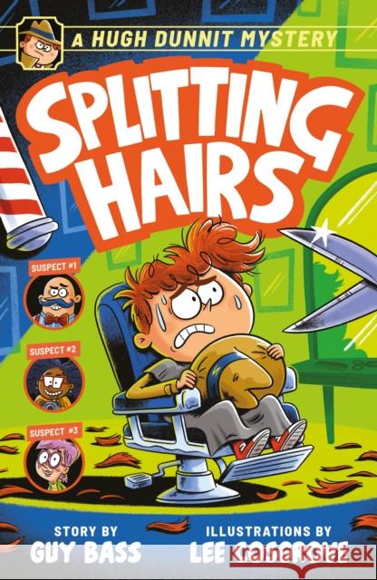 A Hugh Dunnit Mystery: Splitting Hairs Guy Bass 9781839136283 Andersen Press Ltd - książka