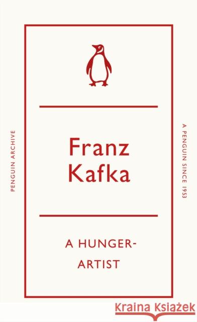 A Hunger-Artist Franz Kafka 9780241746929 Penguin Books Ltd - książka