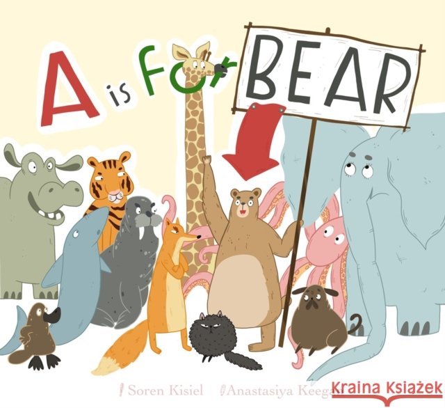A is for Bear Soren Kisiel 9781648230752 Pow! Kids Books - książka
