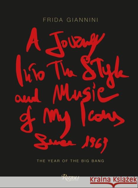 A Journey Into the Style and Music of My Icons Since 1969: The Year of the Big Bang  9788891836809 Rizzoli International Publications - książka